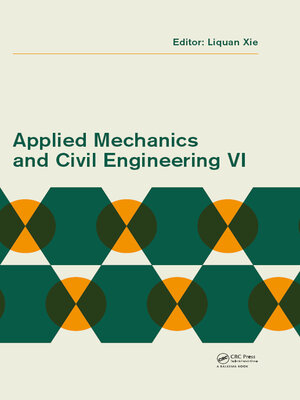 cover image of Applied Mechanics and Civil Engineering VI